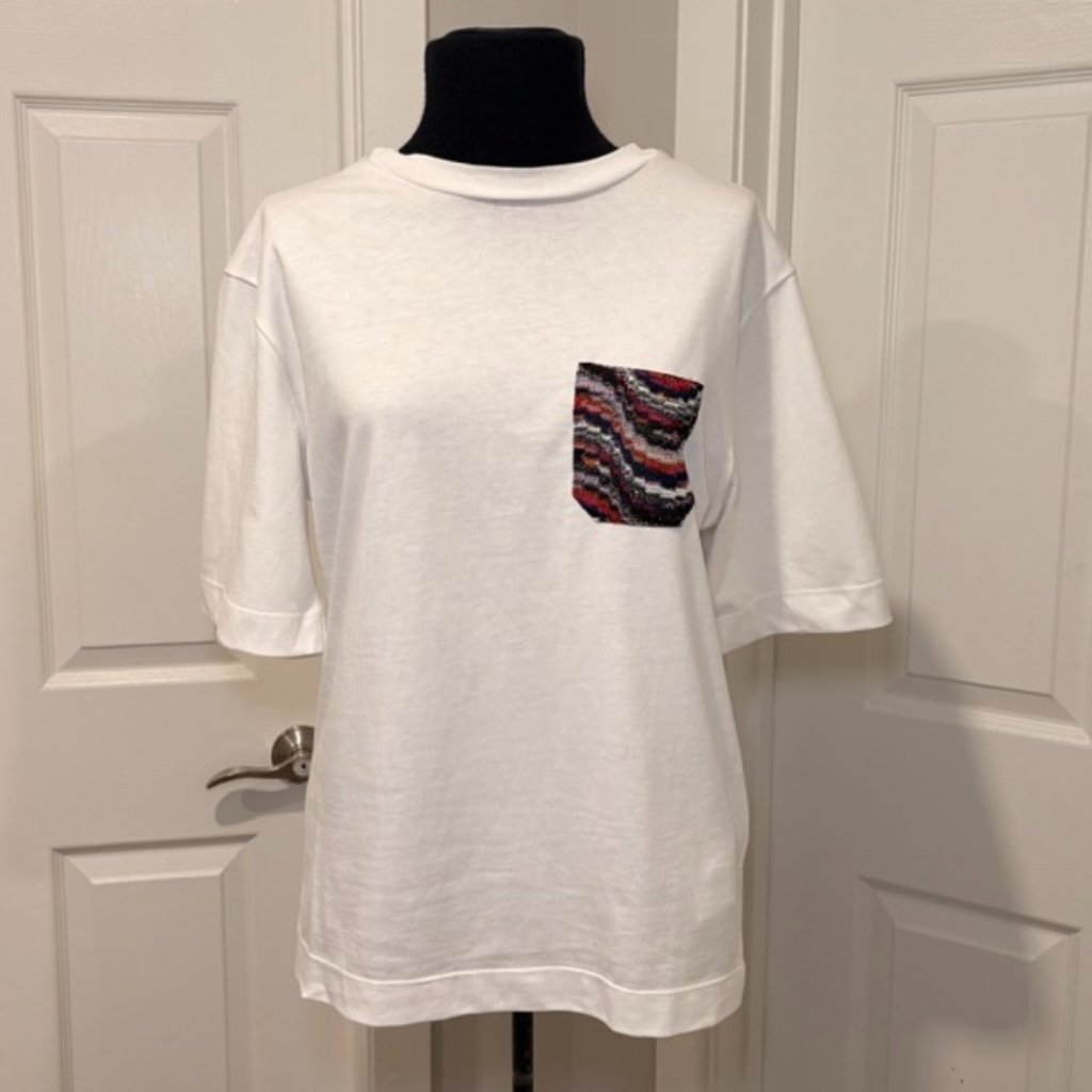 Missoni Crew Neck Short Sleeve Tshirt, Sz S, Nwt